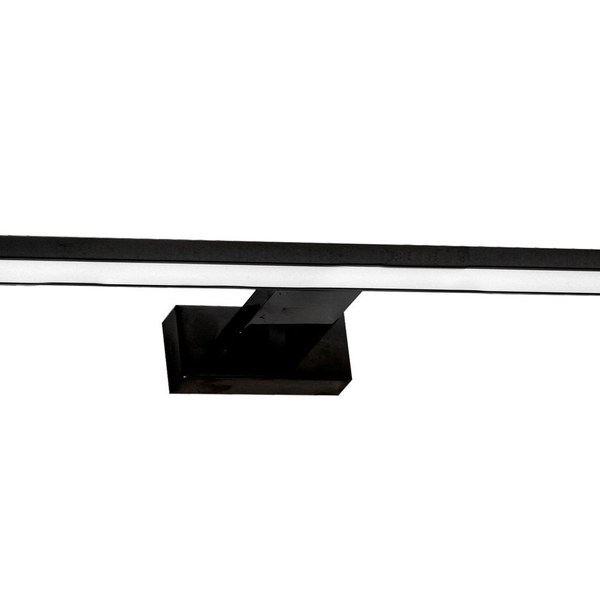 Kinkiet LAMPA ścienna SHINE ML6336 Milagro łazienkowa OPRAWA metalowa LED 15W 4000K nad lustro IP44 czarna
