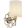 LAMPA ścienna ANNA H007WL-01G Maytoni abażurowa OPRAWA kinkiet złoty