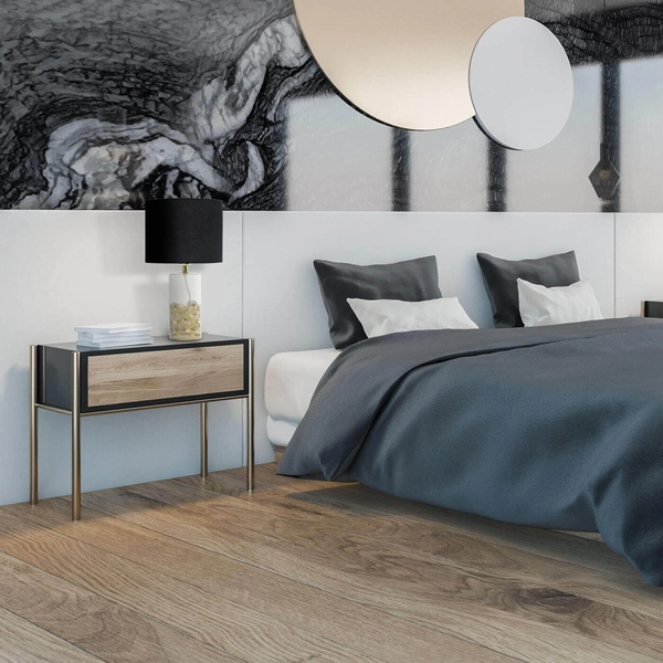 Stołowa lampa dekoracyjna Sunflower LP-818/1T BK czarny złoty