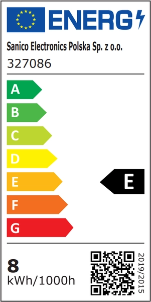 Żarówka 327086 Polux GX53 8W 3000K 880lm owalna biała