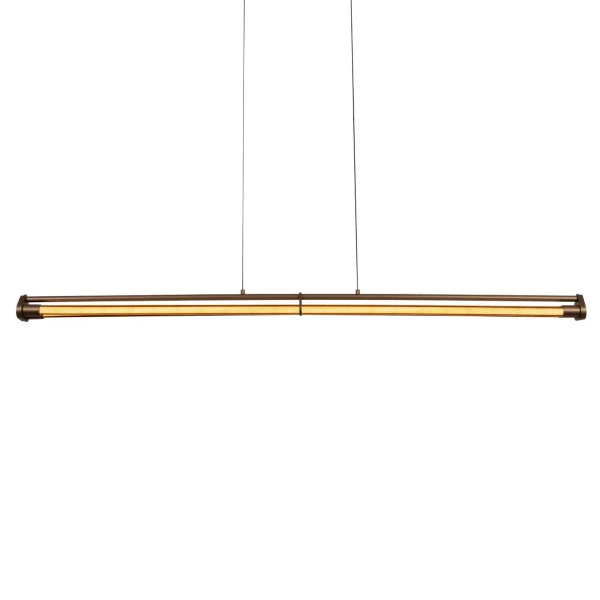 Wisząca lampa podłużna Janderin 24405/34/05 LED 16,5W 2200-3300K brązowy
