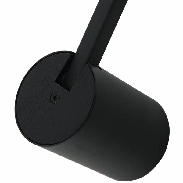LAMPA sufitowa Tuka Nero L Orlicki Design regulowana OPRAWA metalowa downlight tuba czarna