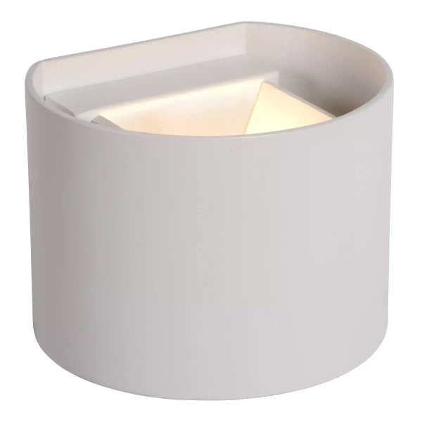 Kinkiet na ścianę XIO 09218/04/31 Lucide metalowy góra-dół biały