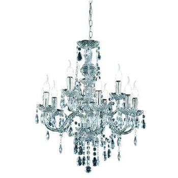 Wiszący żyrandol Luster R1169-00 RL Light pałacowy kryształy przezroczysty