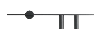 Pokojowa lampa ścienna Trevo 1104D1_2 nowoczesna czarna