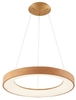 Ledowa lampa Santana AZ5014 80W 3000-6500K zwis z pilotem drewniana