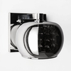 Szklany kinkiet z kryształkami CRYSTAL W0076-01A-B5FZ glamour chrom