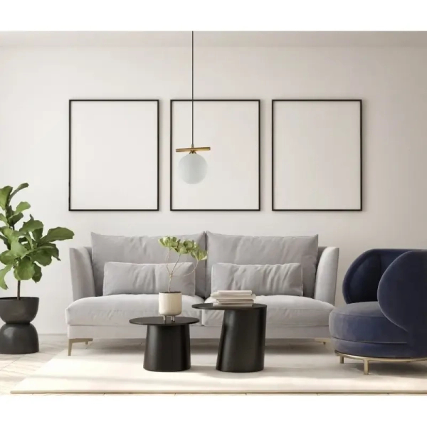 Nowoczesna lampa wisząca Merseta PND-463321M-BRO+W Italux antyczny brąz