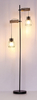 Stojąca lampa podłogowa Mina 15326-2SN drewniana czarna