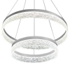Podwójny ring zwisająca lampa Gala ML2243 LED 54W 4000K srebrny