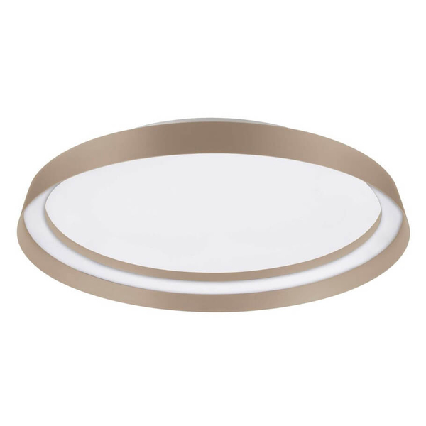 Lampa sufitowa do sypialni BATALLAS LE44791 LED 38W 2700-4000K okrągła brązowy