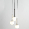 Wisząca lampa kaskadowa Daisy 40764 Sigma bańki metalowa srebrna biała