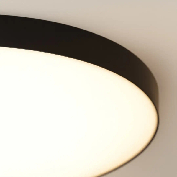 Salonowy plafon sufitowy Maya ML1831 LED 36W 4000K okrągły czarny
