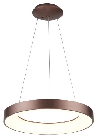 Lampa wisząca okrąg Santana AZ5007 LED 50W 3000-6500K z pilotem brązowy