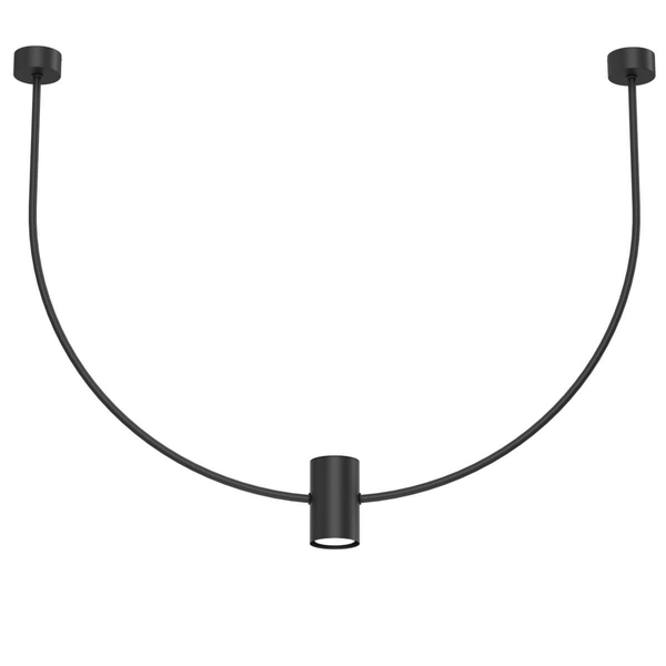 Jadalniana lampa wisząca No.C 5087 Shilo 76cmm metalowa z regulacją czarna