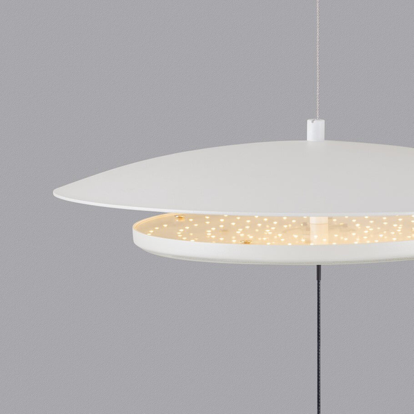 Podłogowo-sufitowa lampa ledowa VITICHI LE44645 LED 21W 3000K biała