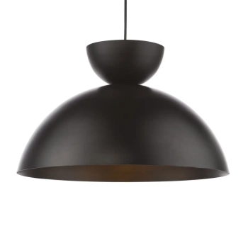 Kopułowa lampa wisząca Riya RIY8622 do jadalni czarny