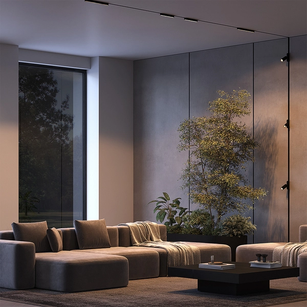 Ścieżka świetlna lampa magnetyczna Focus TR103-1-5W3K-M-B LED 5W 3000K czarna