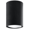 Minimalistyczna lampa sufitowa SL.1000 czarna do jadalni