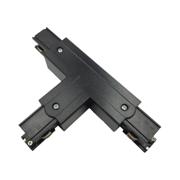 Łącznik T lewy do szyn 3-fazowych Tra TRA-TL-BK Yaskr czarny