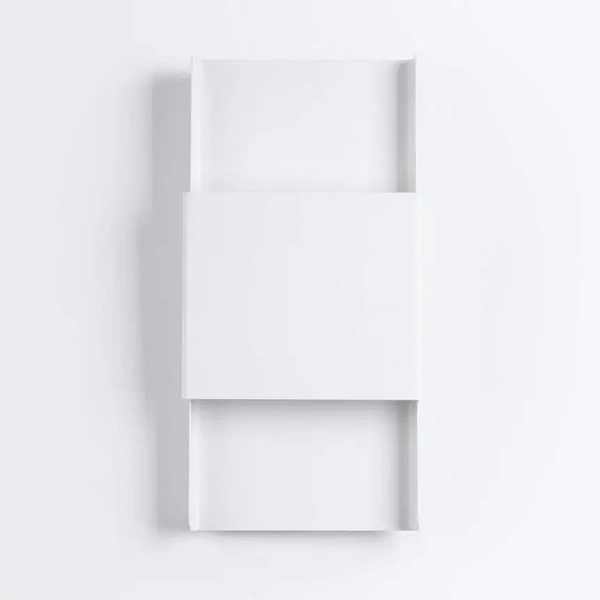 Kinkiet na ścianę Durlin SL.1352 Sollux góra-dół prostokąt biały