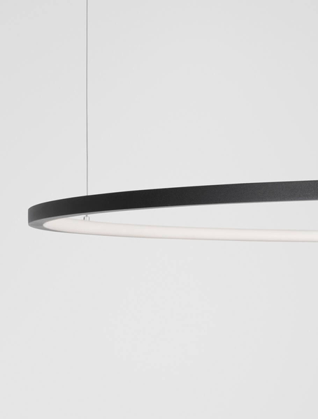Metalowy żyrandol TOLUCA LE42782 do pokoju LED 58W 3000K czarny