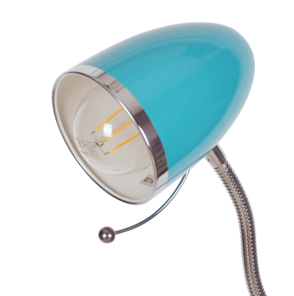 Kierunkowa lampa podłogowa Kajtek K-MT-201 turkusowa