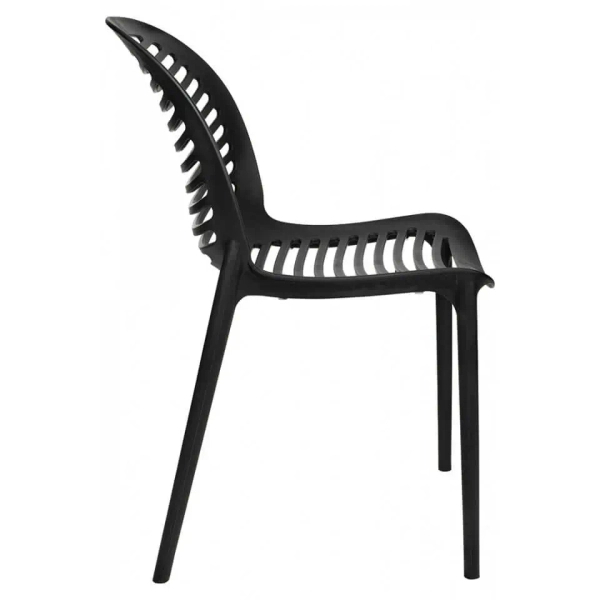 Krzesło do ogrodu SUNNY czarne KH010100217 wys. 84,5 cm na taras