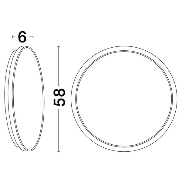 Ścienna lampa na przedpokój BRANDSEN LE44935 LED 21W 3000K biały