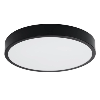 Sufitowa lampa Onyx SL.1246 Sollux LED 32W 3000K minimalistyczna czarna