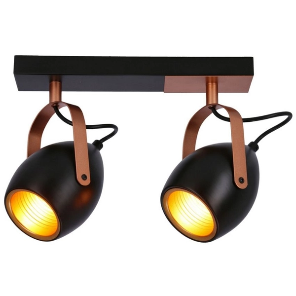 Lampa sufitowa z regulacją Anica 92-81797 Candellux czarna miedziana