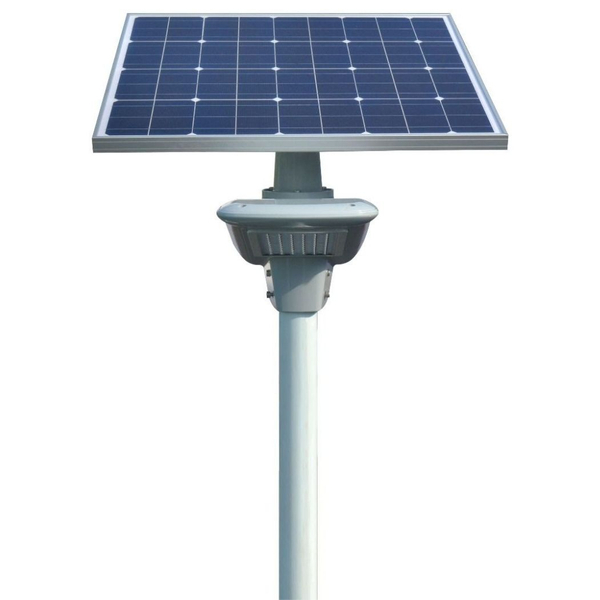 Solarna lampa uliczna INB-G02-30W+FA1M+SO4M Greenie LED 30W 3000-6500K czujnik szary