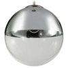 LAMPA wisząca VARUS 15851 Globo zwieszna OPRAWA szklana kula ball chrom przezroczysta