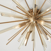 Dekoracyjna lampa sufitowa L&-181937 Light& sticks słońce mosiądz