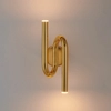 Lampa ścienna do jadalni MYK DB4062 GOLD LED 3W 3000K supeł złoty