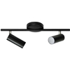 Lampa sufitowa GAVI 308429 Polux ścienna listwa LED 9W 3000K regulowane reflektorki tuby czarne