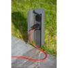 Zewnętrzny zasilający słupek PowerPoint 27849/12/29 IP44 metalowy antracyt