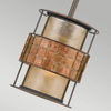Wisząca lampa retro Laguna QZ-LAGUNA-MP Quoizel tuba miedziana