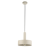 Pojedyncza lampa wisząca Vitrum 40807 Sigma do salonu beżowa 