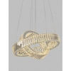 Kryształowa lampa wisząca CANLIRA LE45155 LED 80W 3000K przezroczysta
