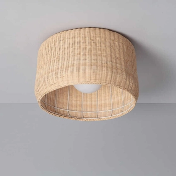 Sufitowa lampa tuba Boho ABR-NPL5-BH-E27 Abruzzo ratan naturalny