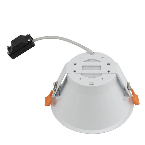 Oczko lampa podtynkowa Uno 10844 Nowodvorski do garderoby okrągła biała