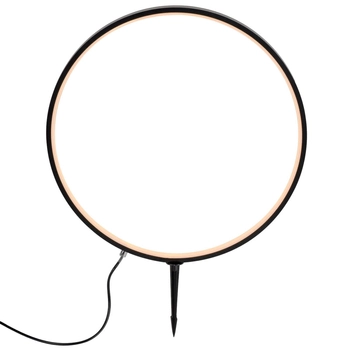 Okrągły naświetlacz ogrodowy ZIRKULU 19511-18 LED 3,1W 3000K IP65 czarny