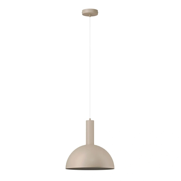 Kaszmirowa lampa wisząca VITRUM 1xE27 nad wyspę kopuła 41556