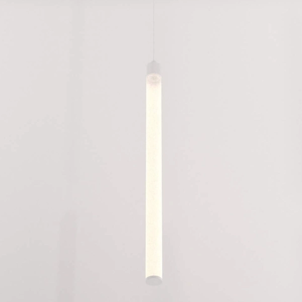 Lampa pojedyncza wisząca podłużna LED 20W 3000K biała Ray OUTLET