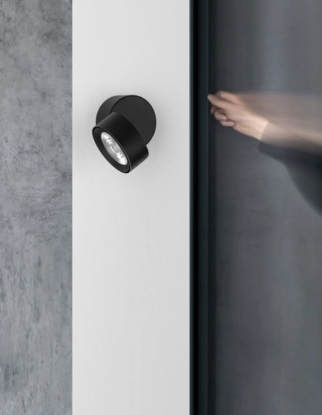 Lampa natynkowa ALBACETE LE61357 LED 20W 3000K punktowa plafon czarny