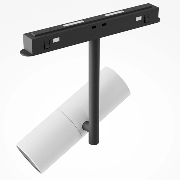 Kuchenna lampa do szyn Elti TR005-4-12W-DS-BW LED 12W 2700-6000K magnetyczna sopel biała czarna