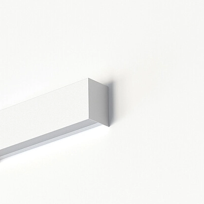 Lampa ścienna do biura STRAIGHT WALL 6345 biały kinkiet belka