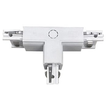 Łącznik T-kształtny 3-obwodowy 8060 Zumaline do szyn biały