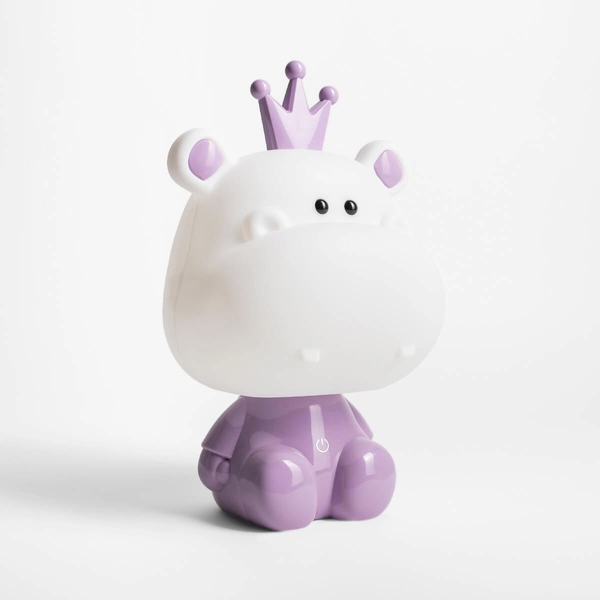 Lampka LED na komodę Hippo KDR-613B-PE Zumaline 3W 4000K fioletowa biała